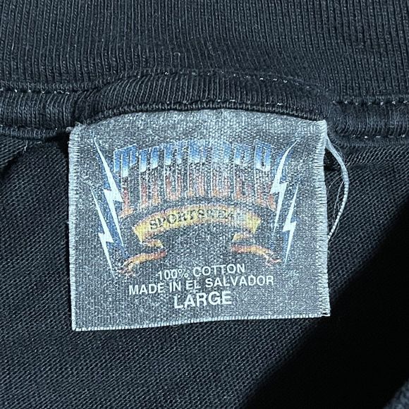 Vintage "If You Can't Run With This Lead Dog, Stay On The Porch" Graphic Shirt L - Picture 4 of 6